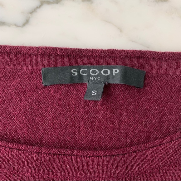 Scoop Color Block Silk Cashmere Sweater - Picture 6 of 6